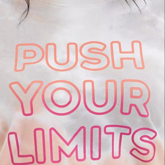 Torrid Everyday Fleece Long Sleeve Active Sweatshirt LIMITS TIE DYE 3x NWT new - Picture 3 of 12